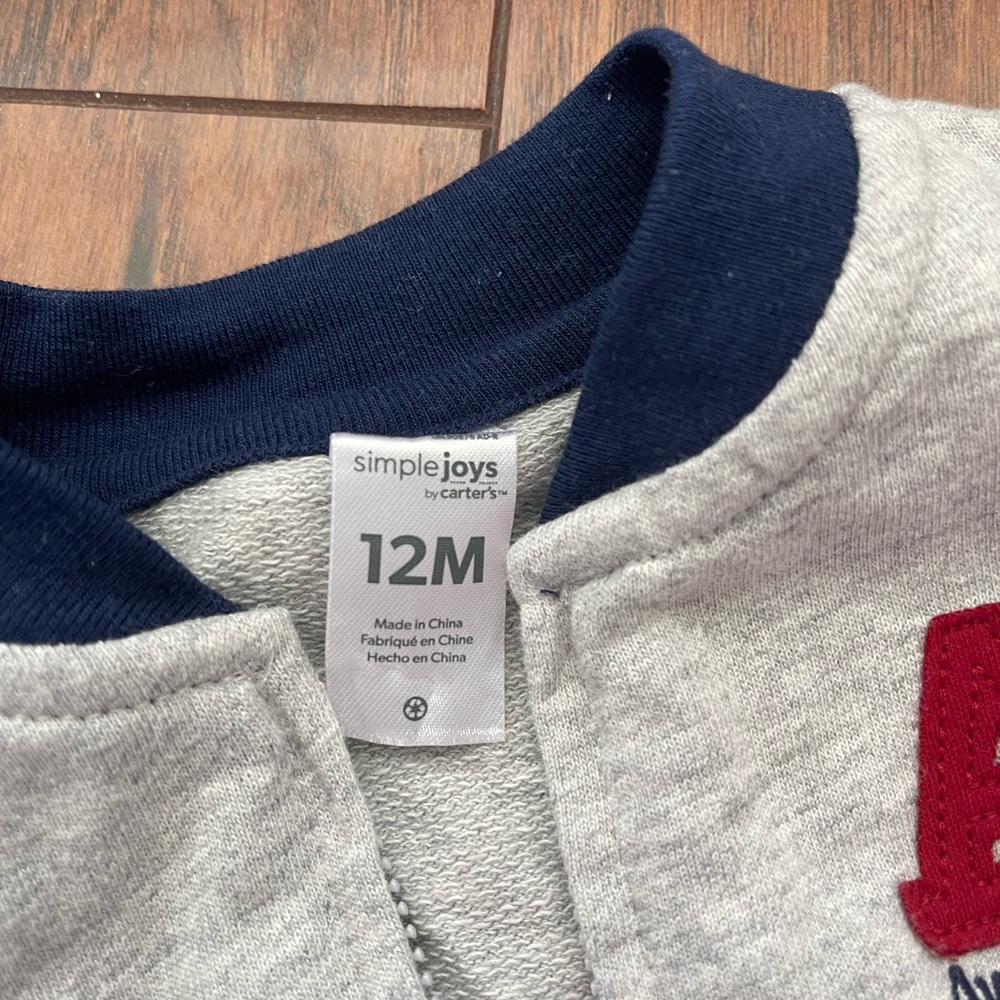 Simple joys, 12 month, boy jacket